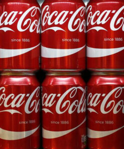 Coca Cola can & bottle